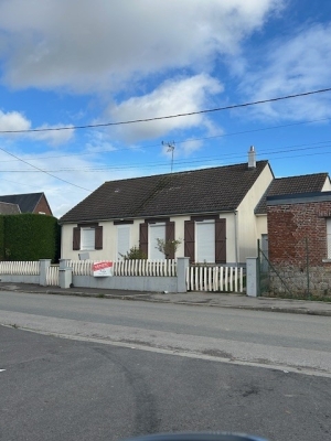 A ESTREES-MONS - PAVILLON DE PLAIN-PIED - (réf : K0126) - Prix : 123 050 €